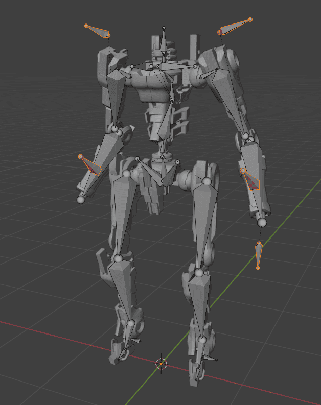 Additional bones for shoulder missiles, arm cannons, and the vacuum