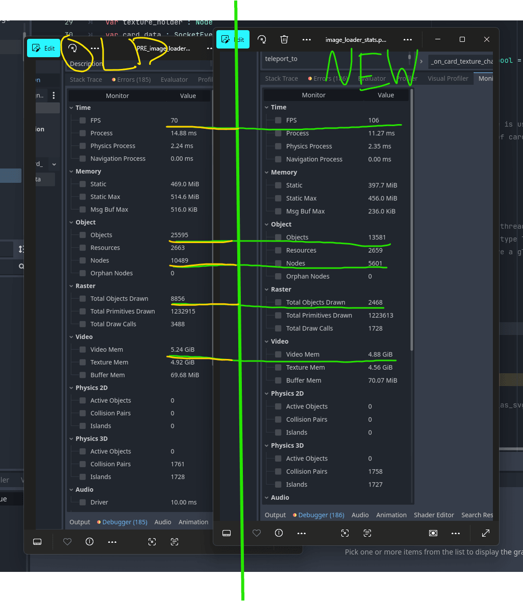 Smarter Card Rendering in Godot: 2.6x FPS Boost!