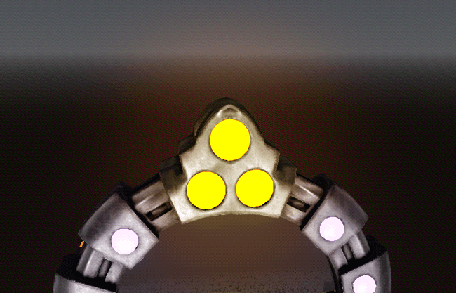 Iris retracting animation