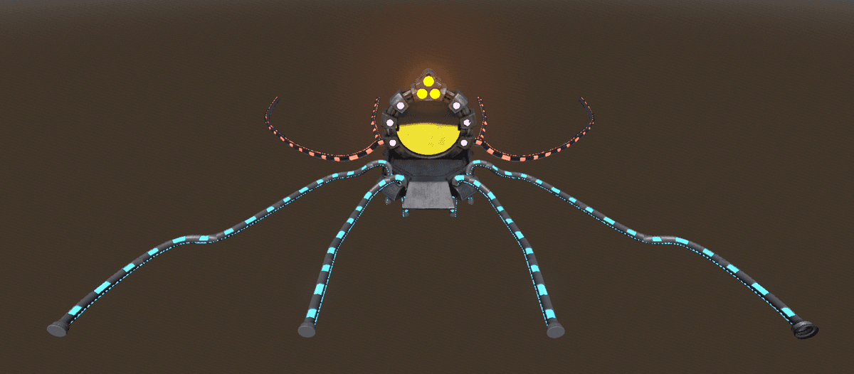 Portal lights material setup