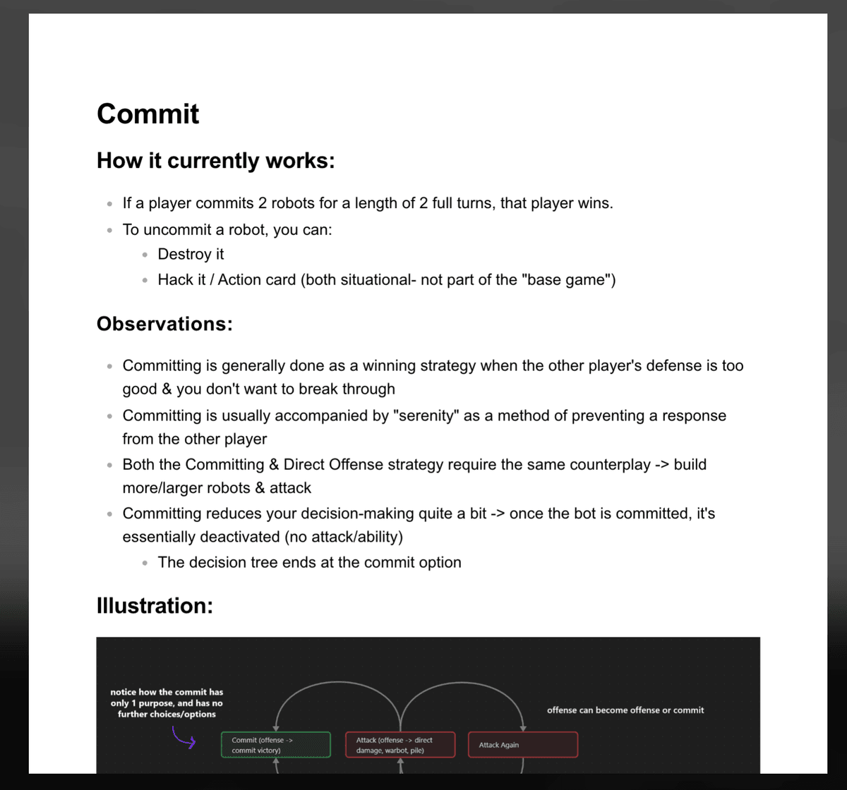 Commit System